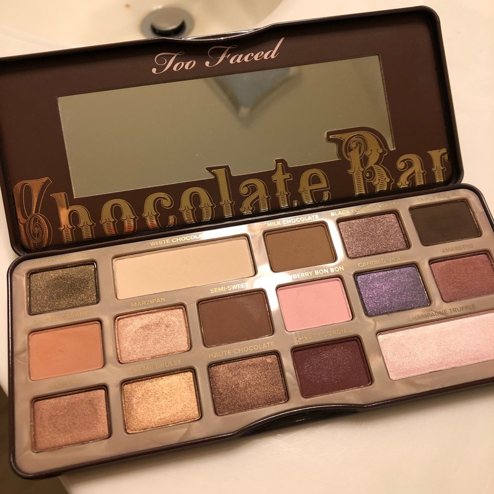 Gently Used Too Faced Chocolate Bar Palette